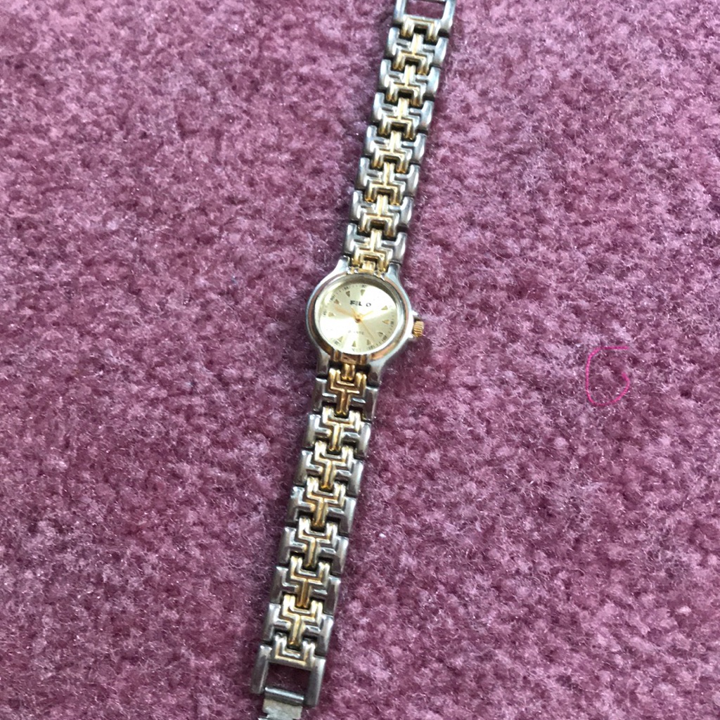 Ladies Gold And Silver Tone Watch Ladies Gold And Silver Tone Watch